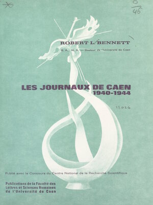 cover image of Les journaux de Caen, 1940-1944